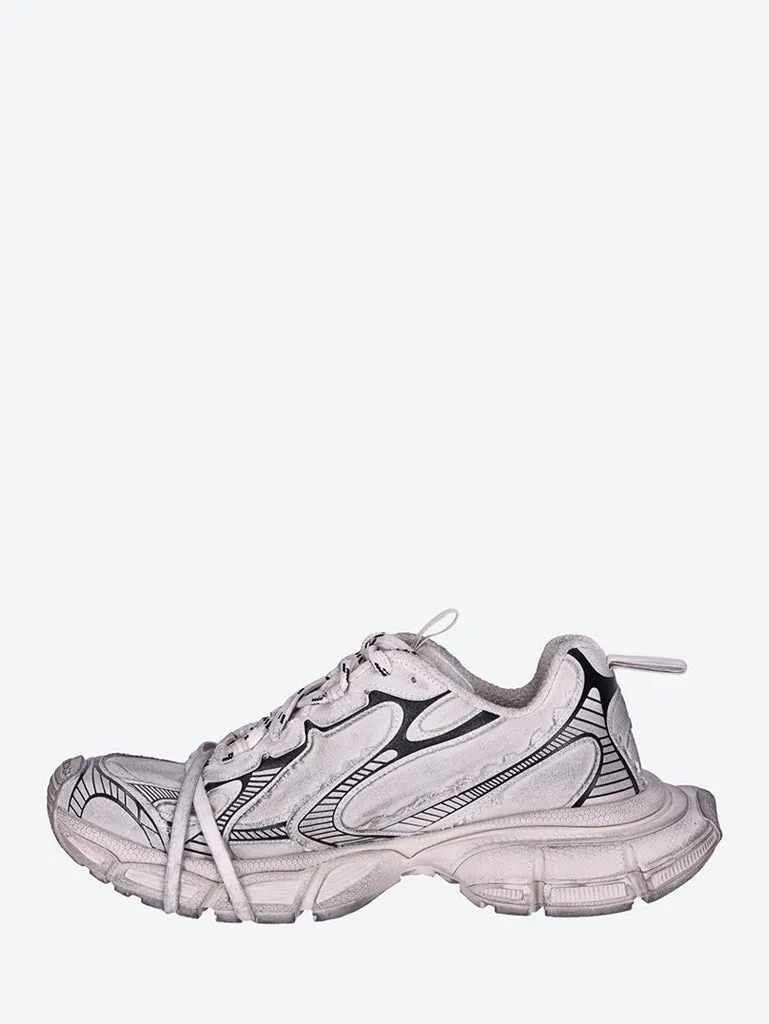 3xl destroyed canvas low sneakers