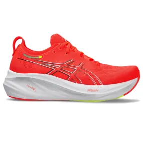 Asics Womens Gel-Nimbus 26 Running Shoes - Vibrant Sunrise Red for Ultimate Comfort and Performance