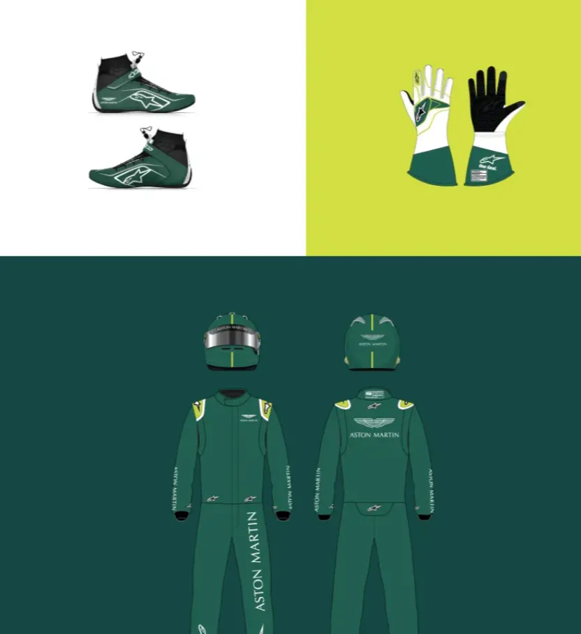 Aston Martin Valkyrie Racetrack Personalized Driver Kit