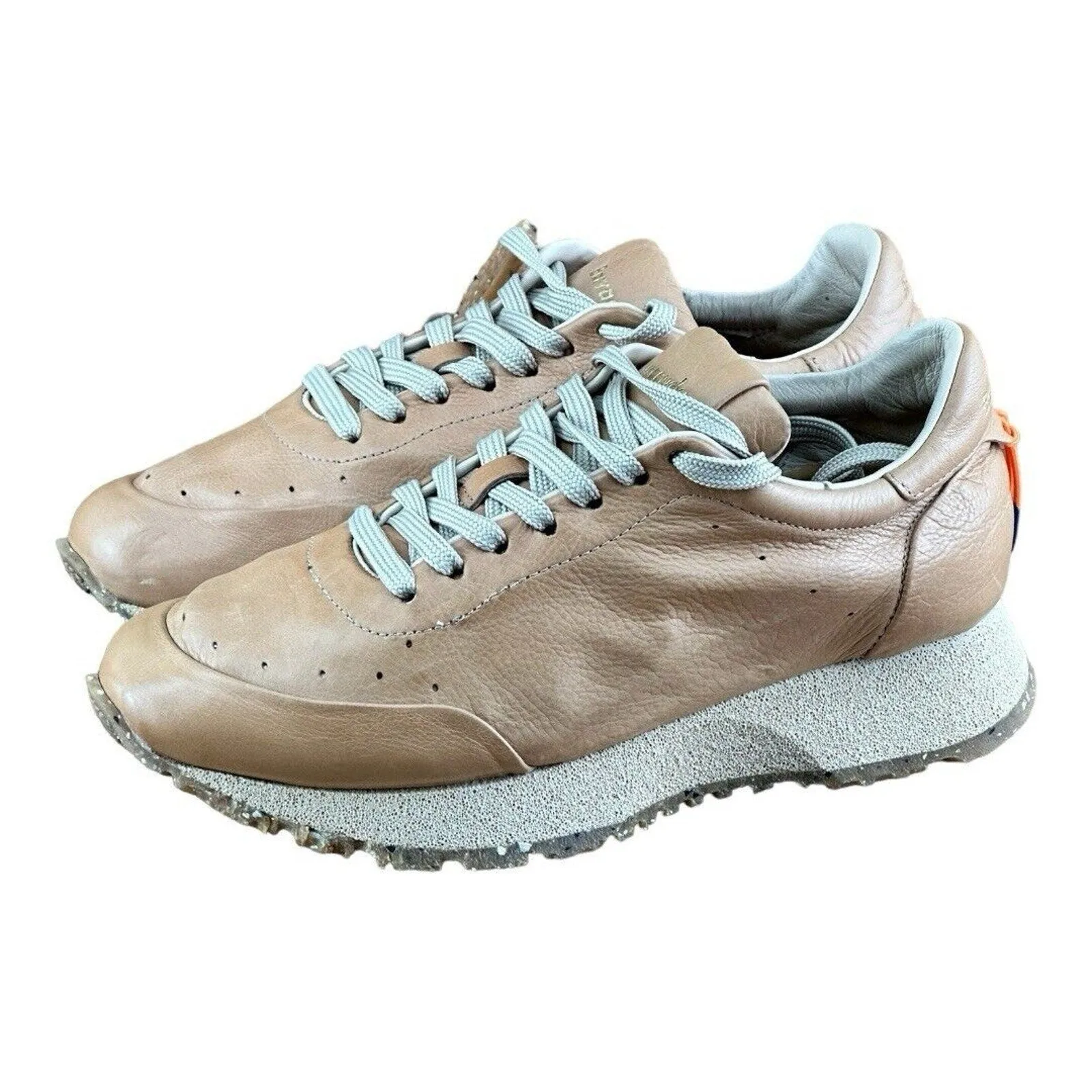 Barracuda Sneaks Shoes Impact Brown Leather women’s Size 5.5 US|36 EU
