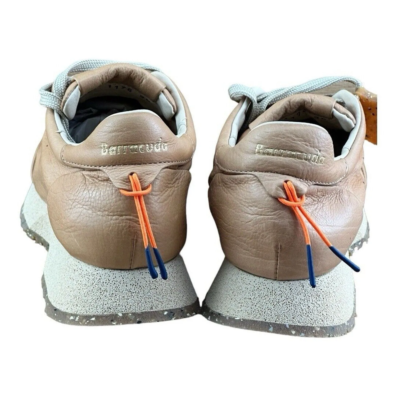 Barracuda Sneaks Shoes Impact Brown Leather women’s Size 5.5 US|36 EU
