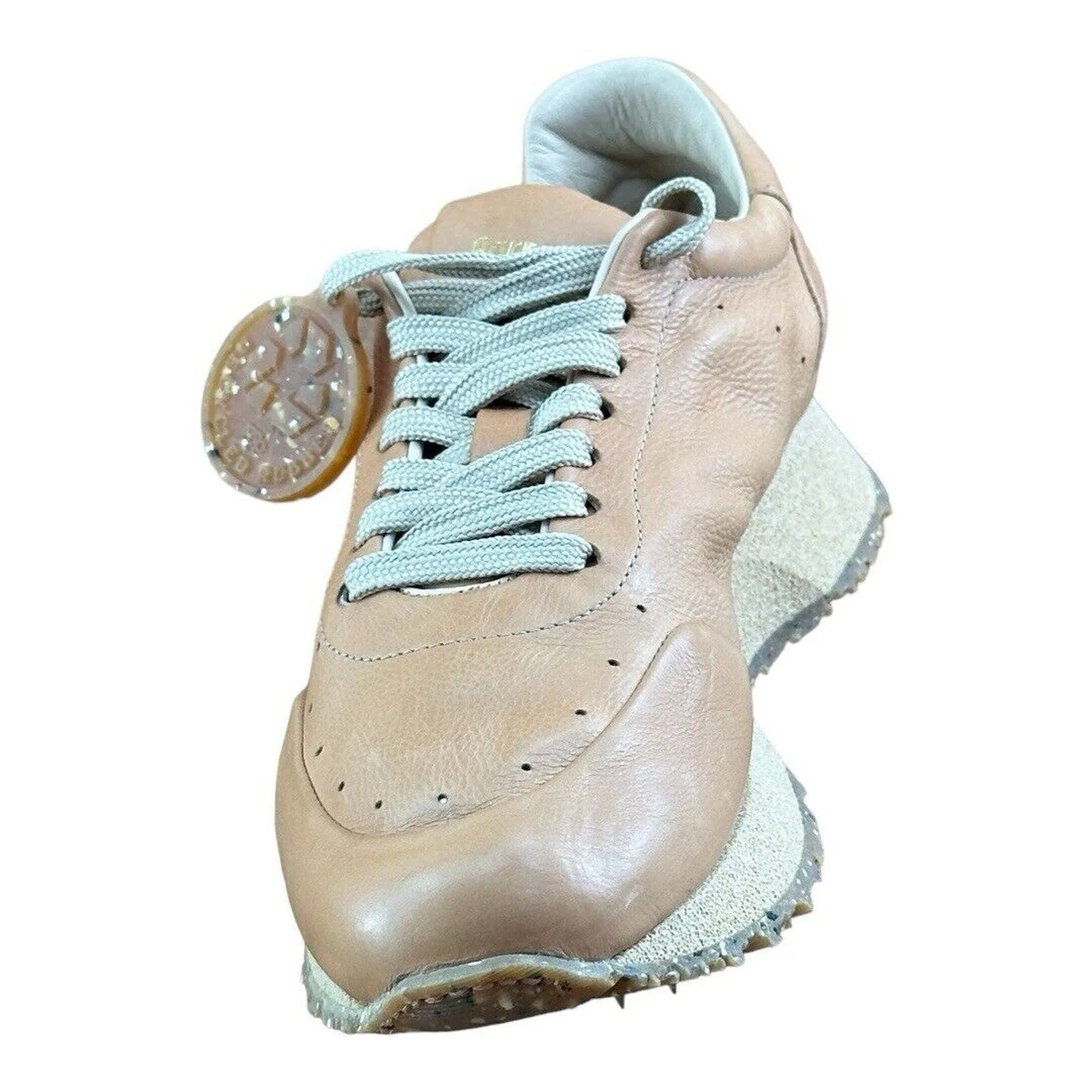 Barracuda Sneaks Shoes Impact Brown Leather women’s Size 5.5 US|36 EU