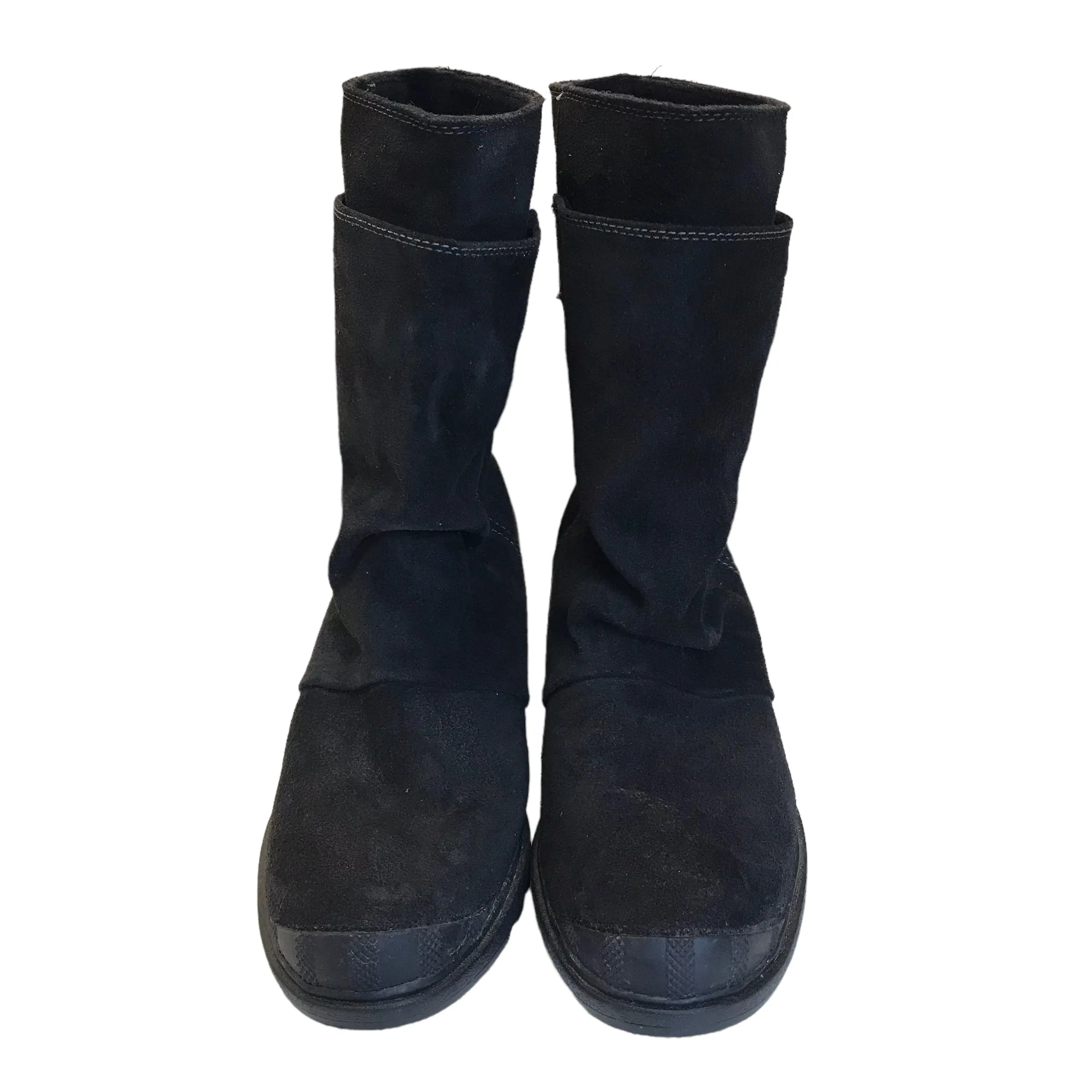 BLACK BOOTS MID-CALF FLATS by SOREL Size:9