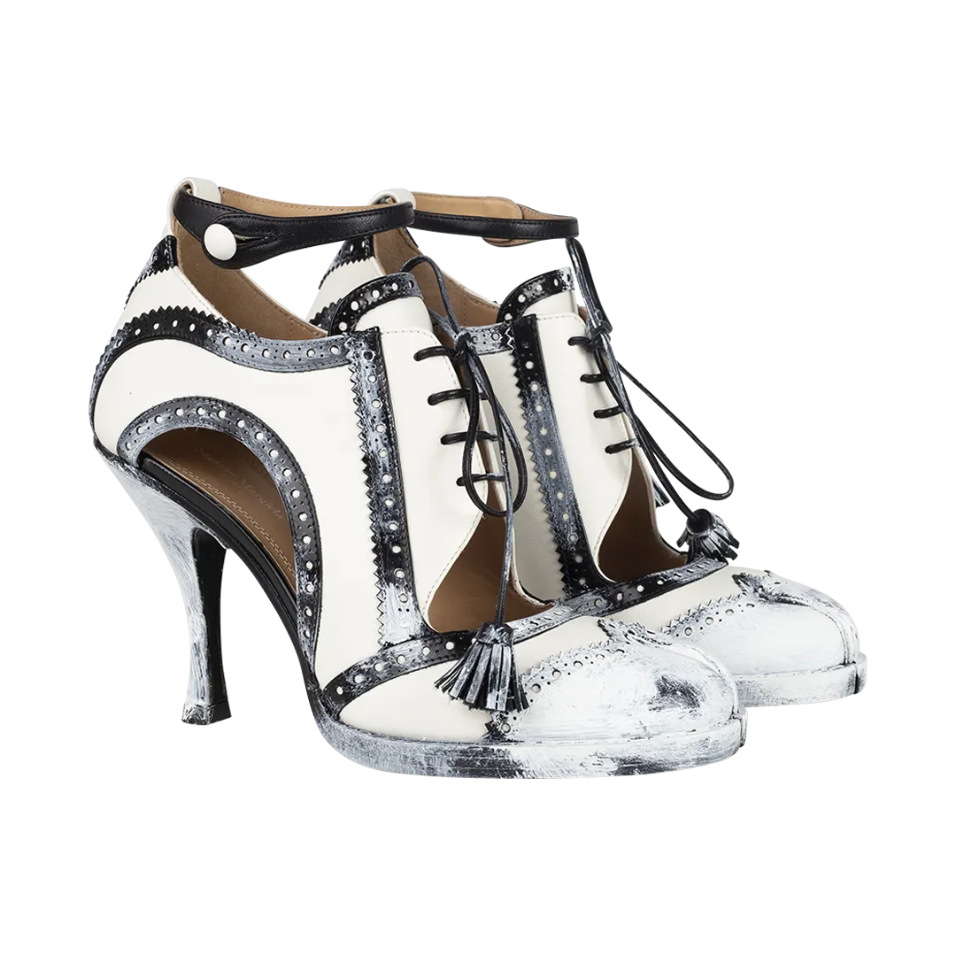 Bourgeoise Spectator Tabi Pumps