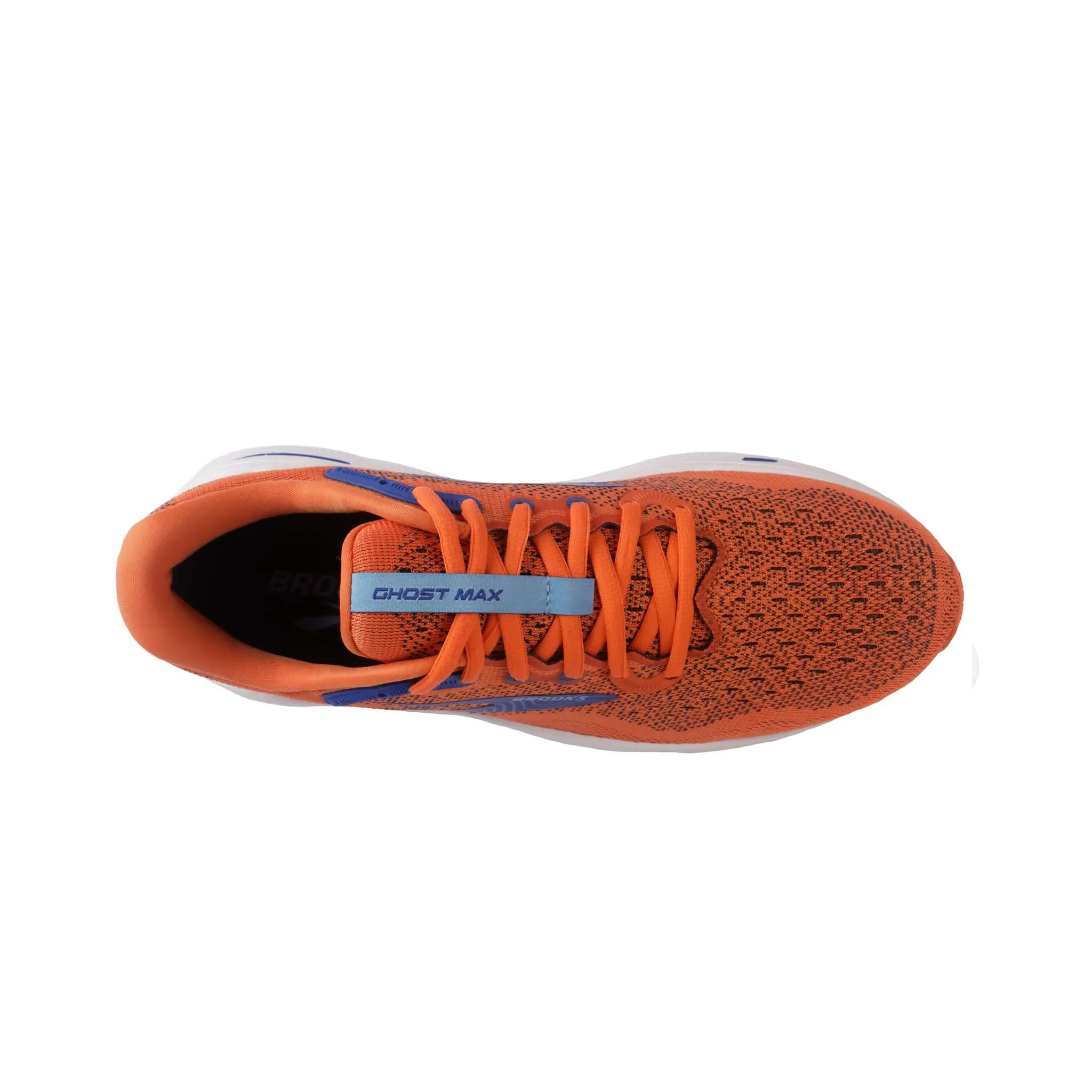 Brooks Mens Ghost Max Running Shoes - Vibrant Red and Orange Colorway