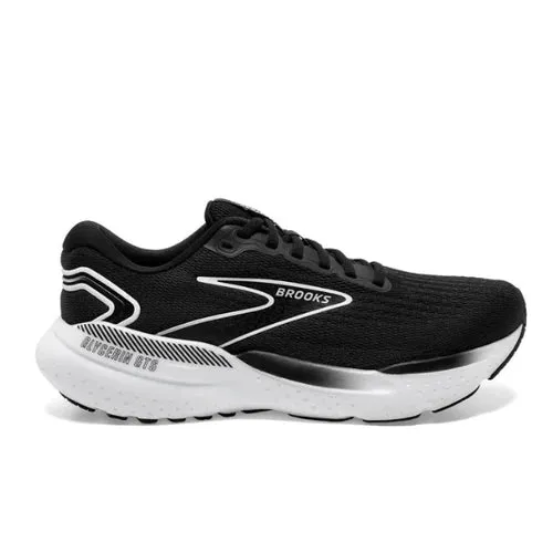 Brooks Womens Glycerin GTS 21 - Stylish Black and White Running Shoes for Optimal Support and Comfort