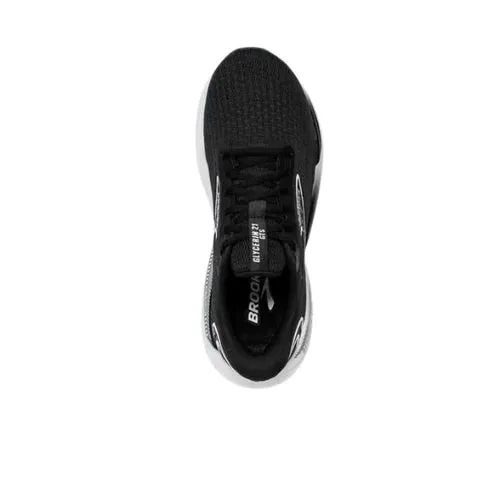 Brooks Womens Glycerin GTS 21 - Stylish Black and White Running Shoes for Optimal Support and Comfort