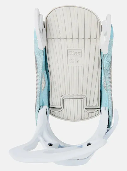Burton Step On Snowboard Bindings Womens 2024 White / Graphic