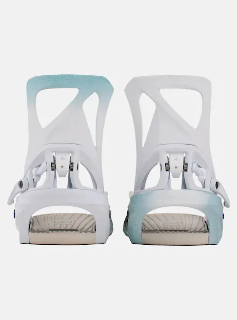 Burton Step On Snowboard Bindings Womens 2024 White / Graphic