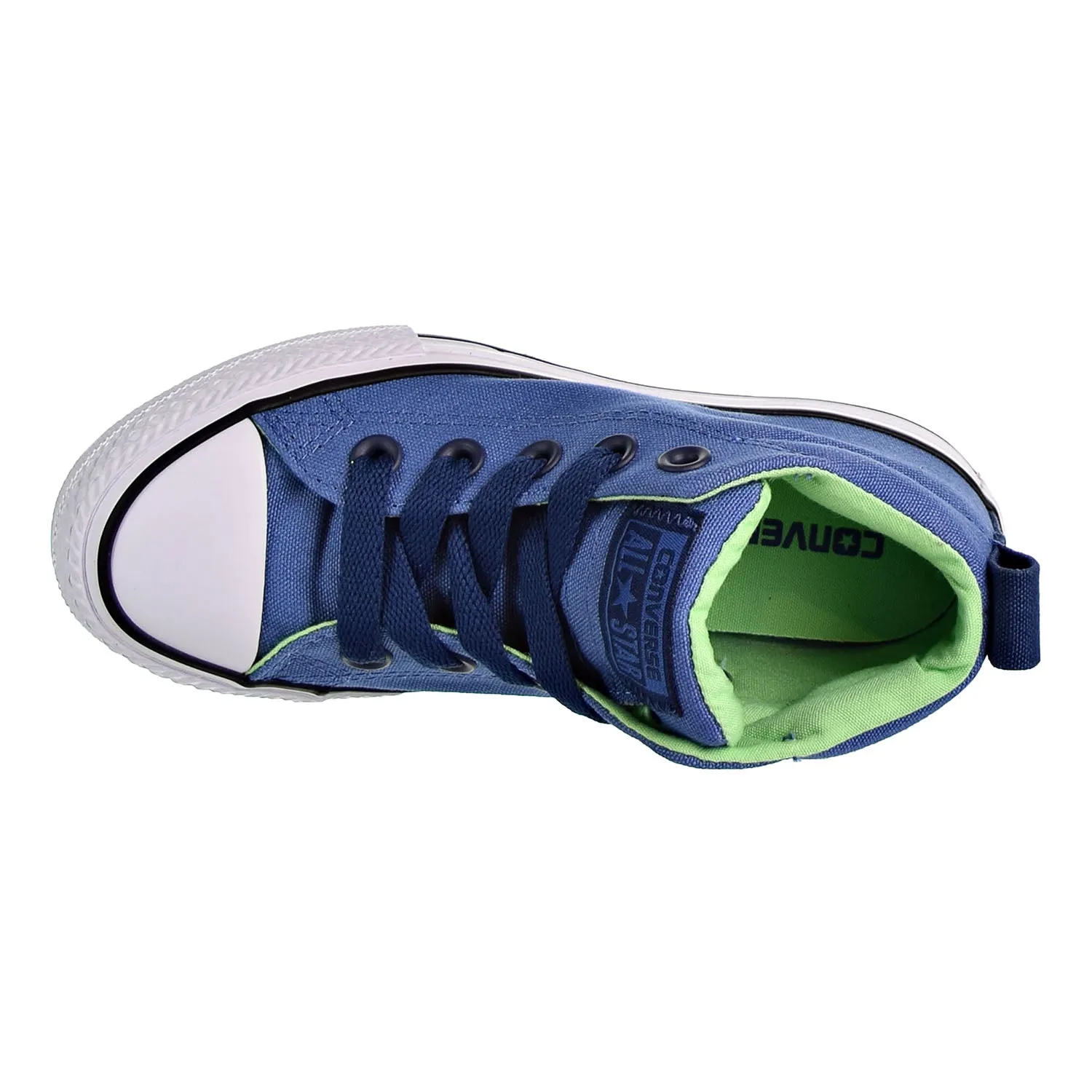 Converse Chuck Taylor All Star Street Mid Kid's Shoes Blue/Navy