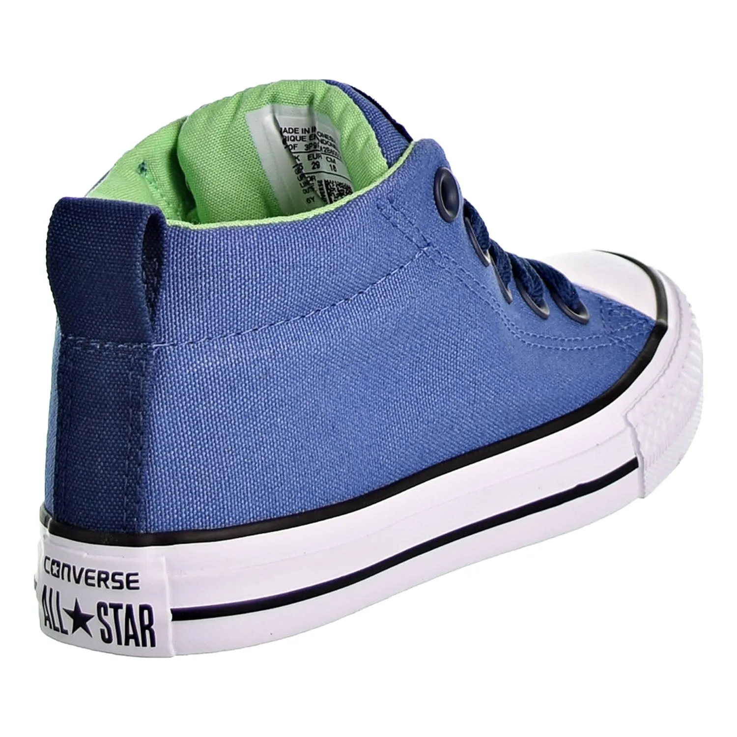 Converse Chuck Taylor All Star Street Mid Kid's Shoes Blue/Navy