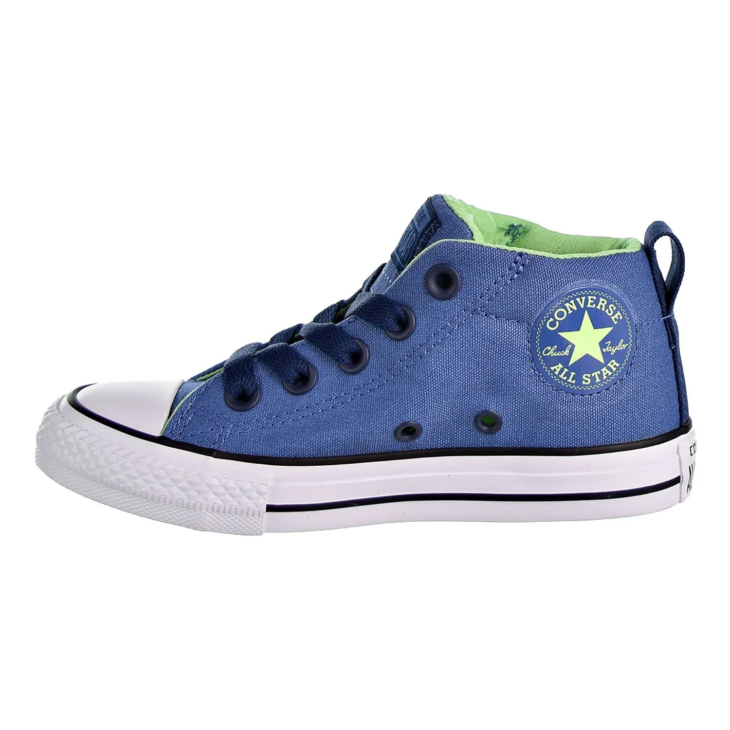 Converse Chuck Taylor All Star Street Mid Kid's Shoes Blue/Navy