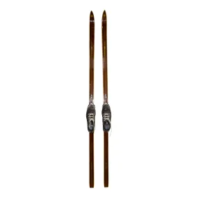 Cross-Country Bonna Norwegian Skis with Snabb Bindings and Leather Boots
