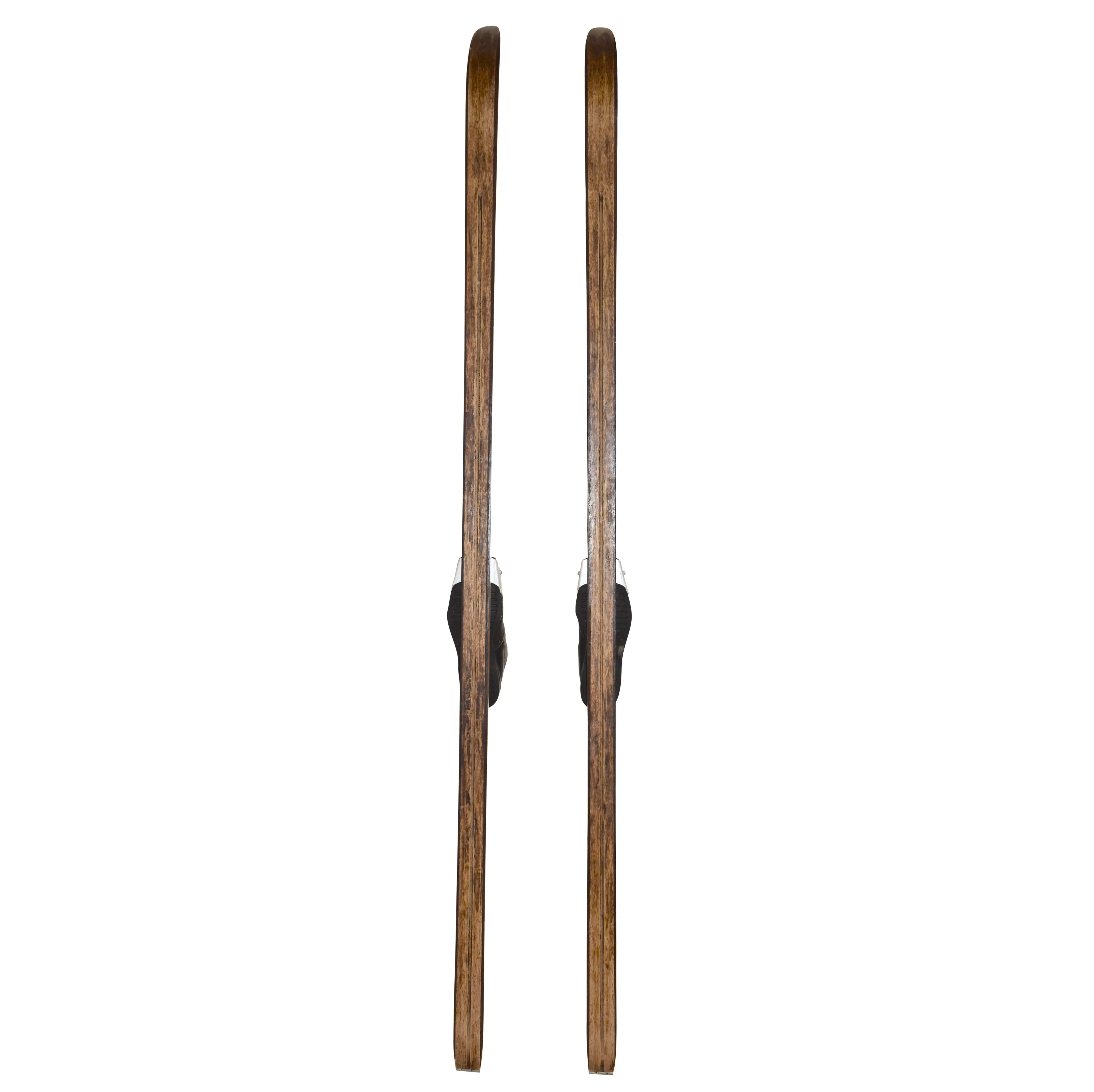 Cross-Country Bonna Norwegian Skis with Snabb Bindings and Leather Boots