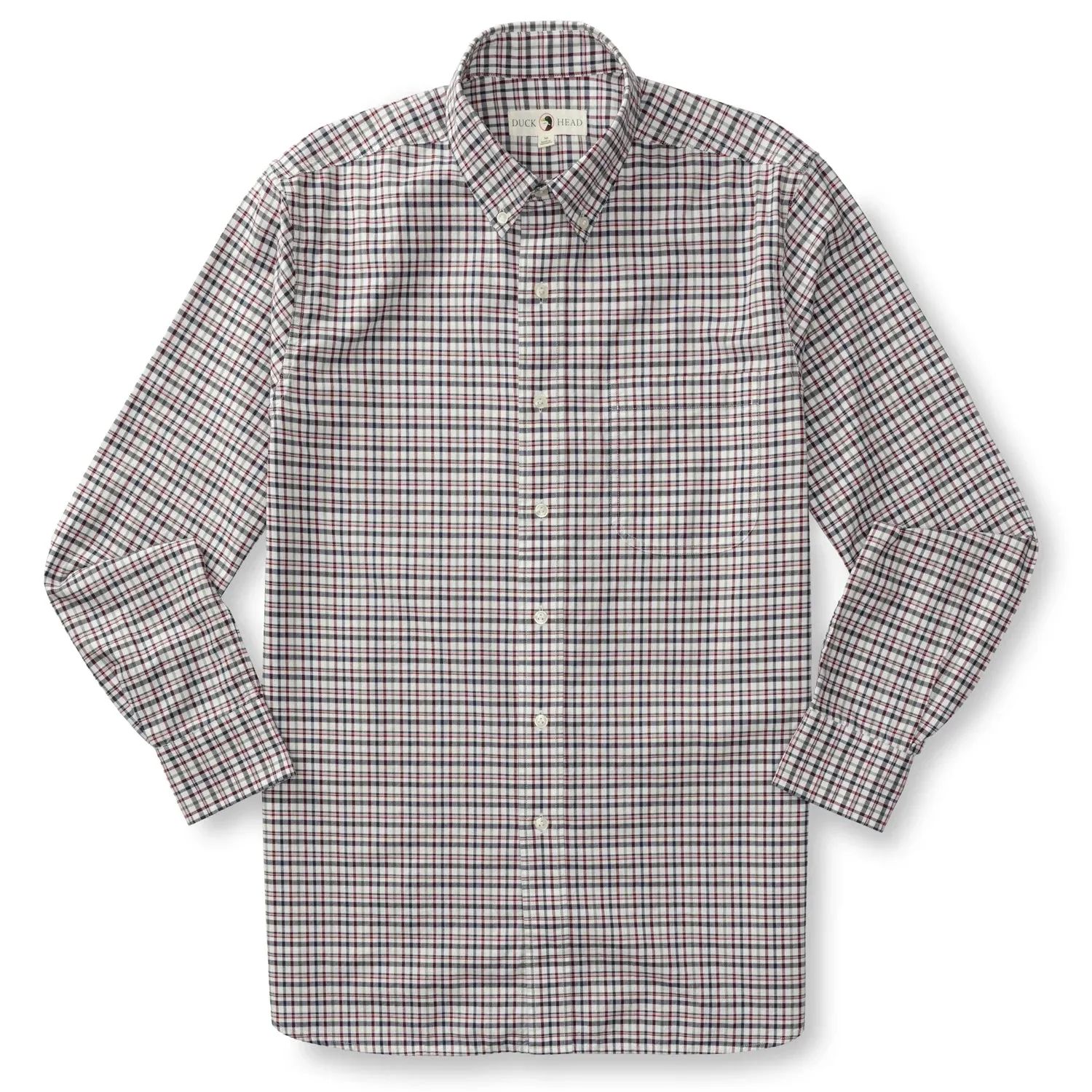 Duckhead Oxford Sport Shirt in Dafton Plaid