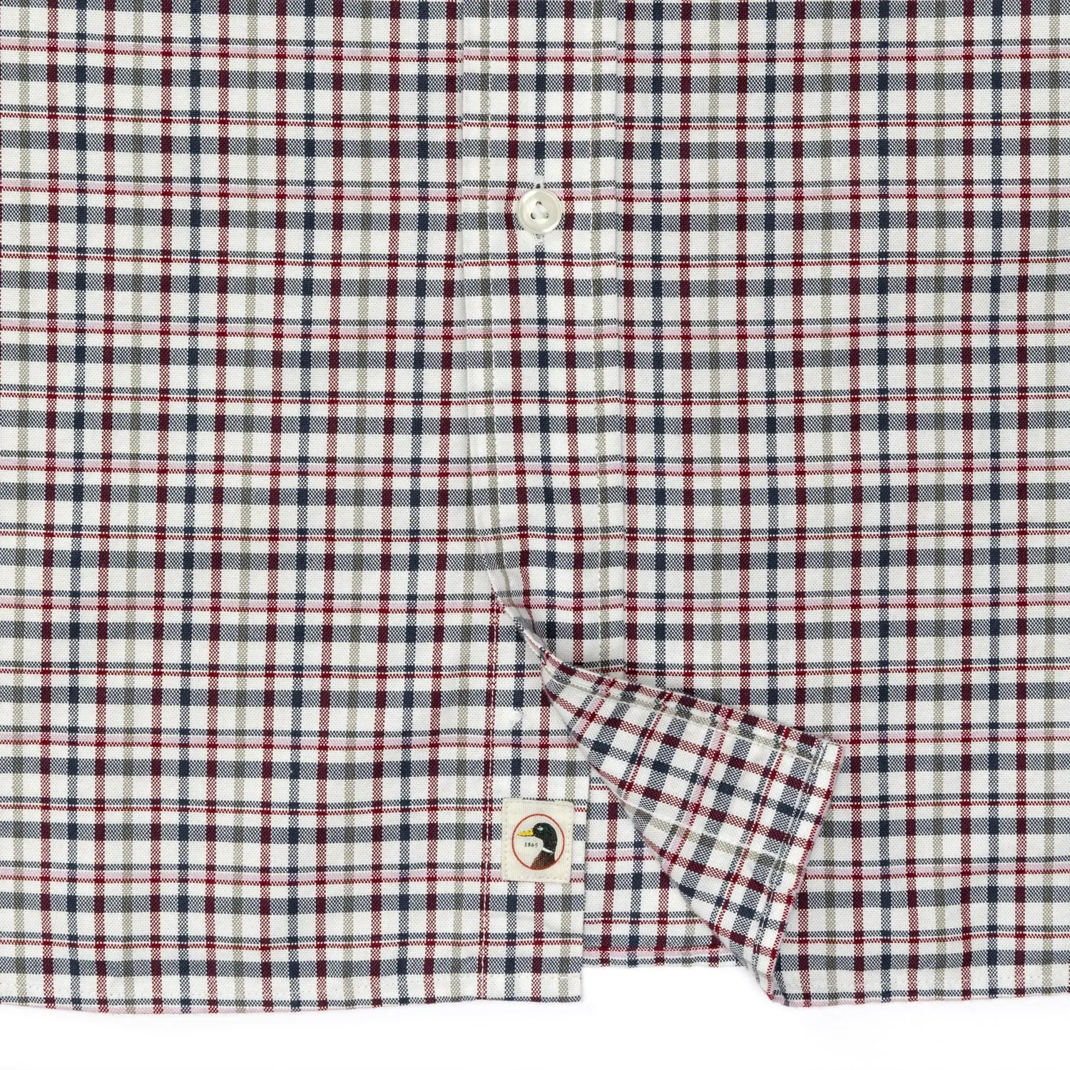Duckhead Oxford Sport Shirt in Dafton Plaid