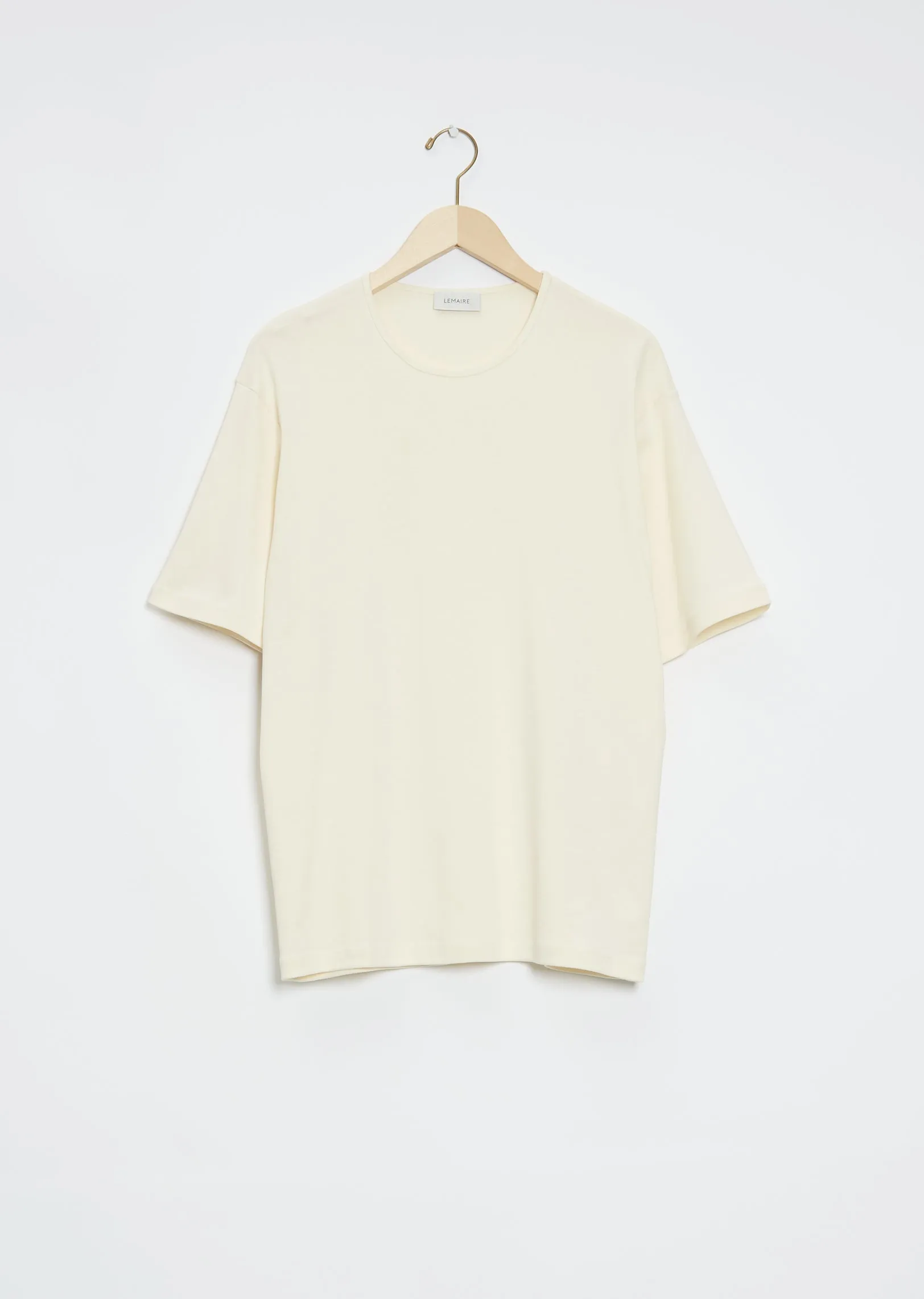 Men's Cotton T-Shirt — Light Cream