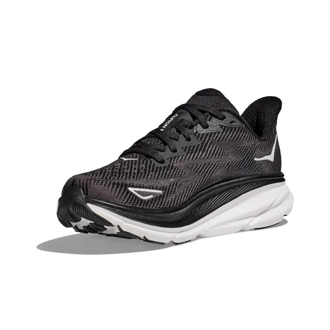 Mens Hoka Clifton 9 Running Shoes (Wide Fit) - Lightweight, Cushioned, Ultimate Comfort
