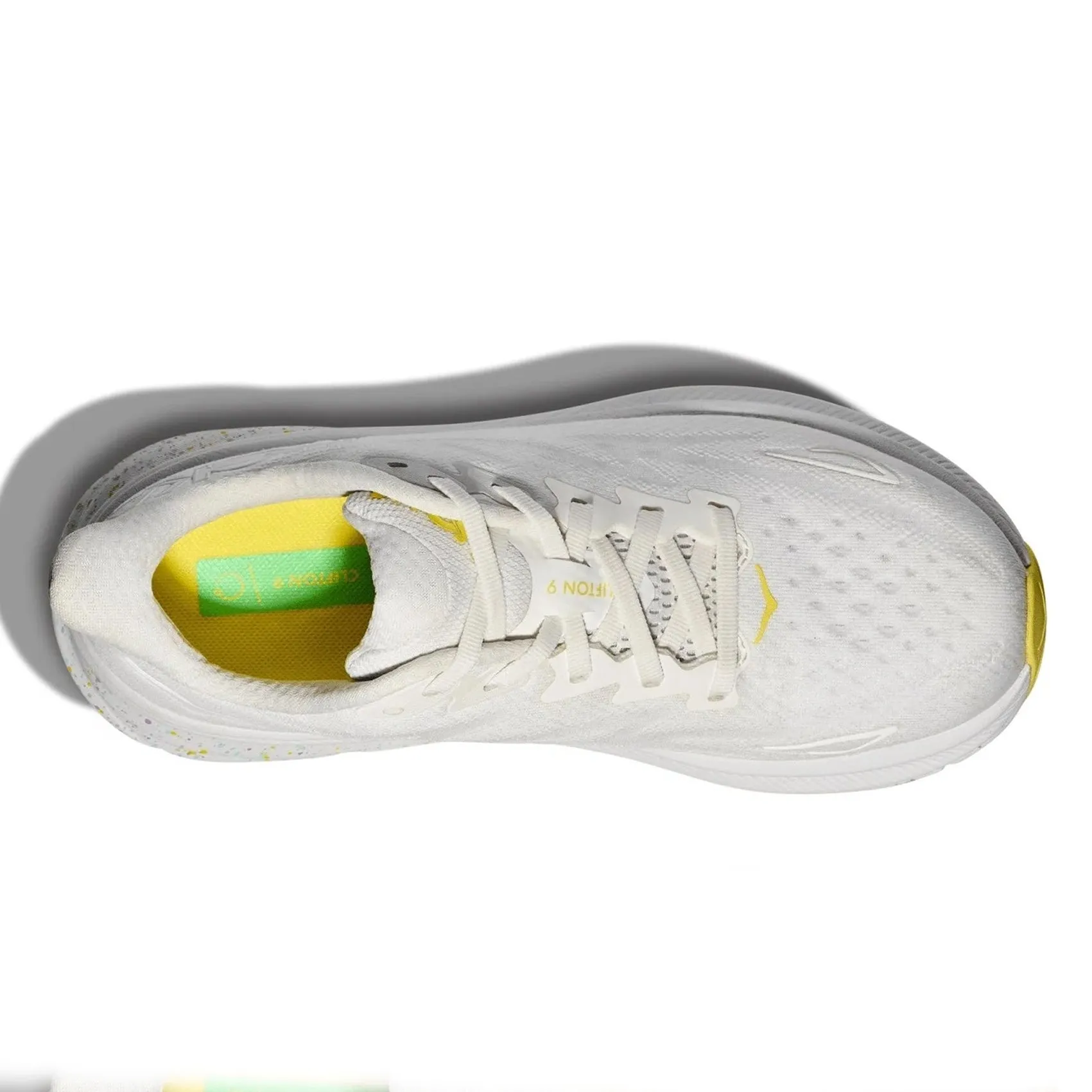 Mens Hoka Clifton 9 Running Shoes (Wide Fit) - Lightweight, Cushioned, Ultimate Comfort