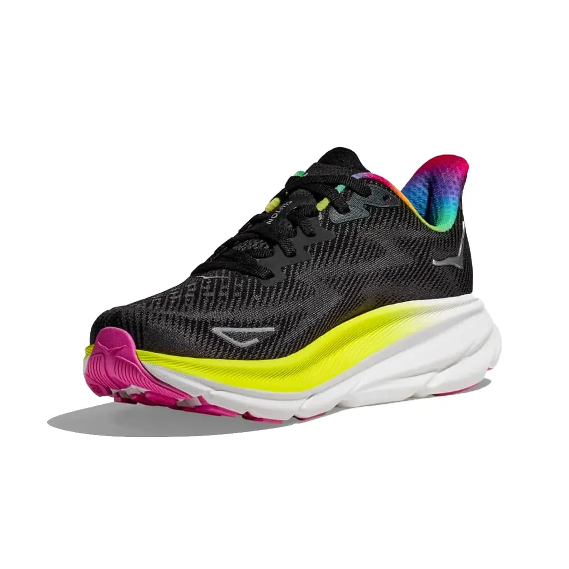 Mens Hoka Clifton 9 Running Shoes (Wide Fit) - Lightweight, Cushioned, Ultimate Comfort