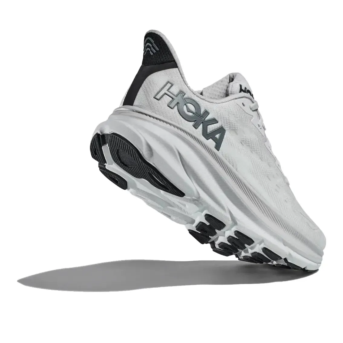Mens Hoka Clifton 9 Running Shoes (Wide Fit) - Lightweight, Cushioned, Ultimate Comfort