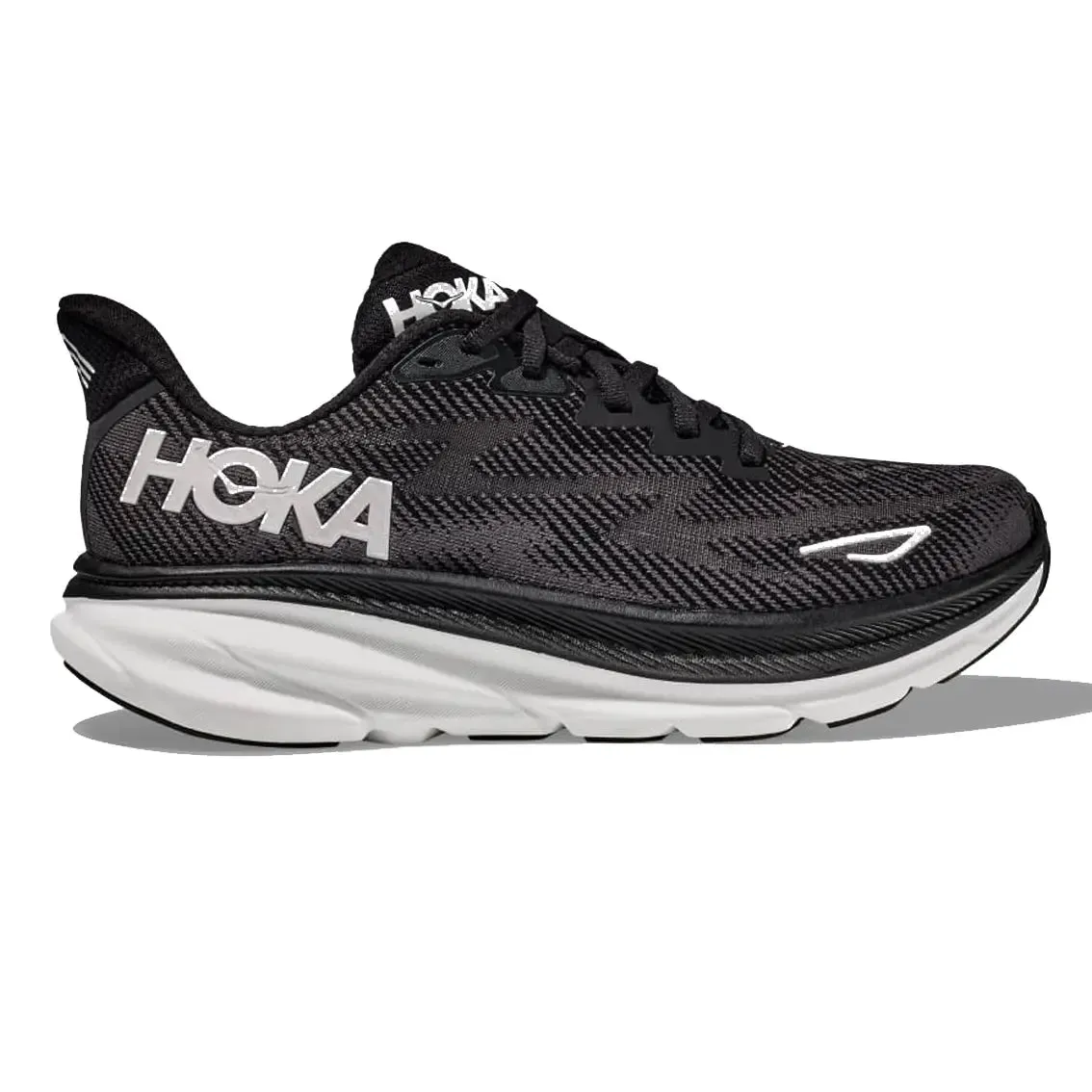Mens Hoka Clifton 9 Running Shoes (Wide Fit) - Lightweight, Cushioned, Ultimate Comfort