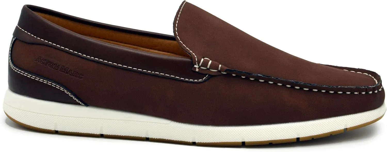 Men's Loafer, Premium Leather Slip-On Shoes for Business, Casual, & Everyday Wear
