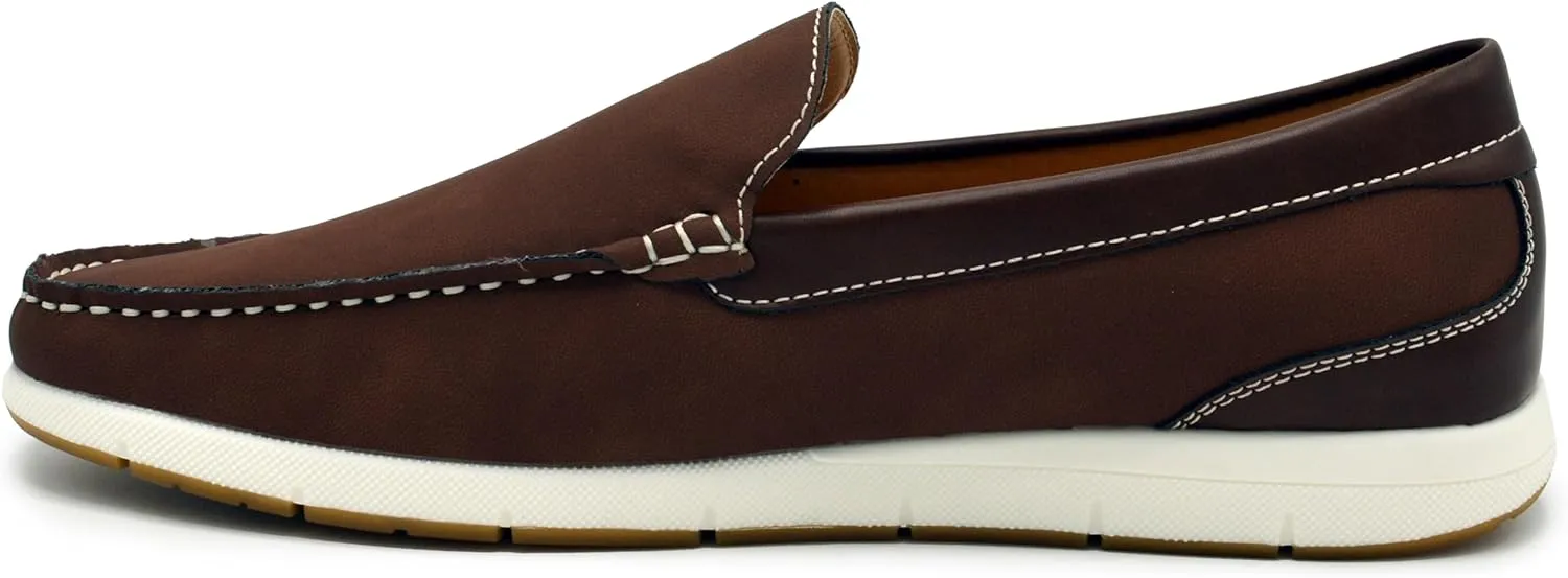 Men's Loafer, Premium Leather Slip-On Shoes for Business, Casual, & Everyday Wear