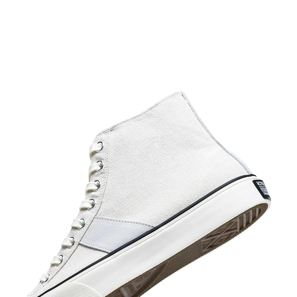 Mens High-Top Beige Canvas Sneakers, Zone 00921-330 Model
