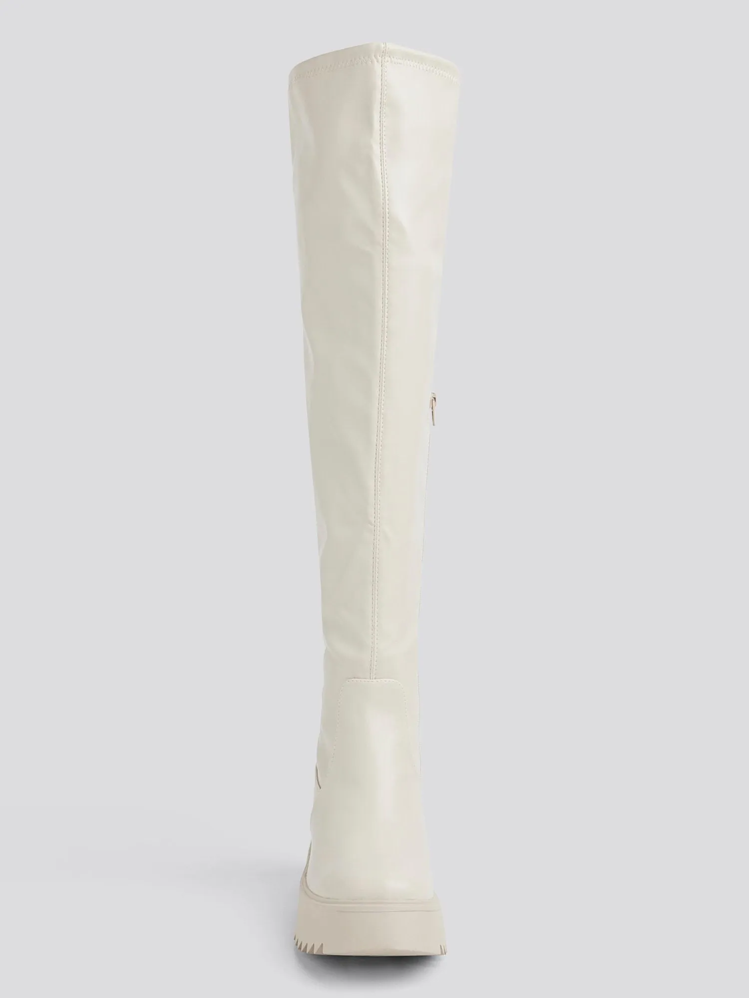 Nadine Wide Calf Over-The-Knee Lug Sole Boots