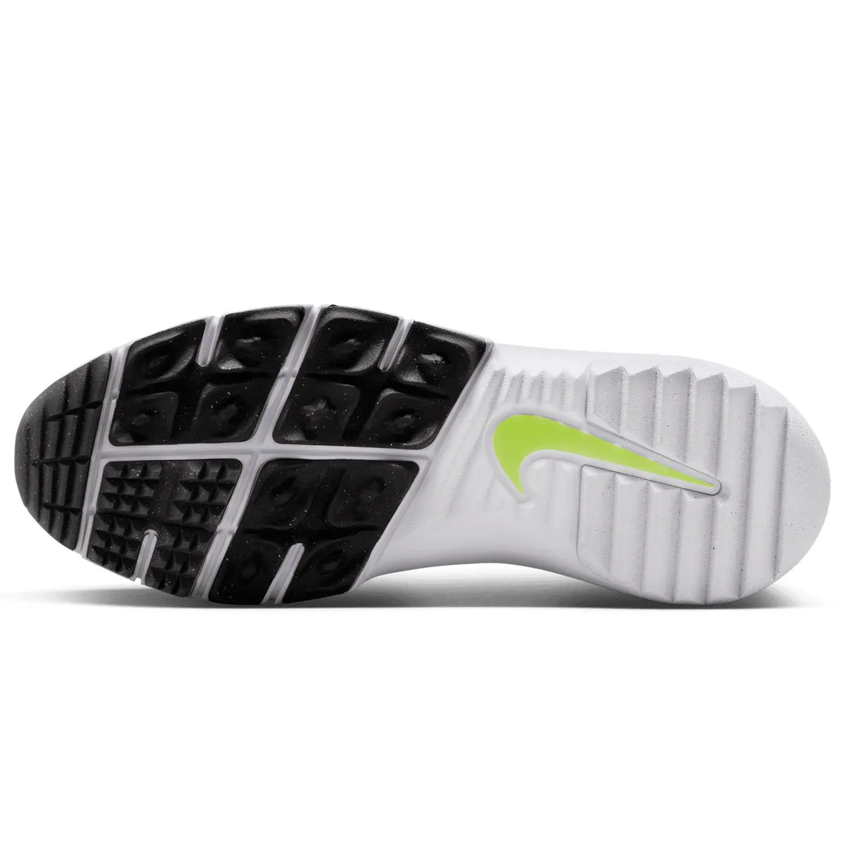 Nike Free Golf Shoes - Black/White/Iron Grey/Volt