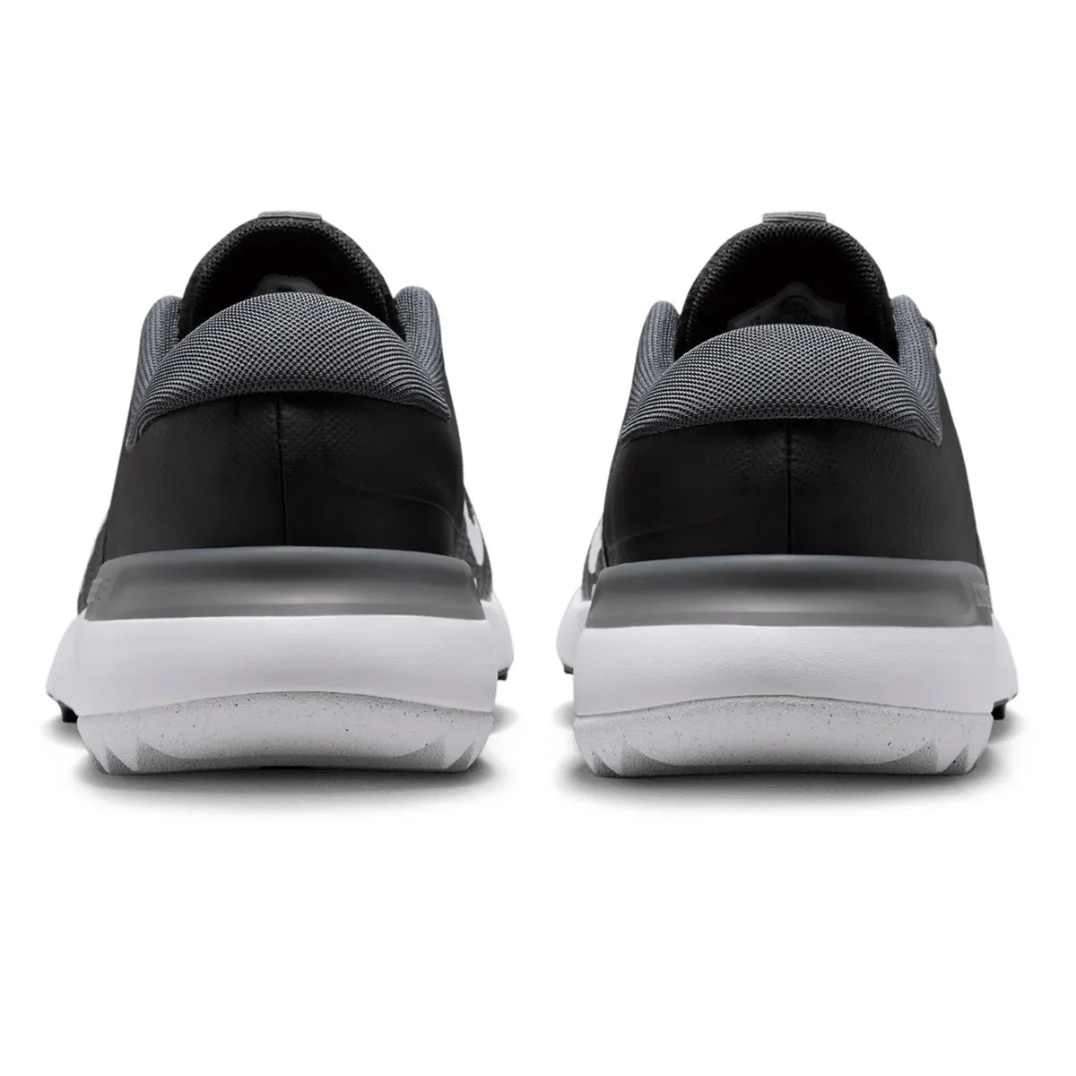 Nike Free Golf Shoes - Black/White/Iron Grey/Volt