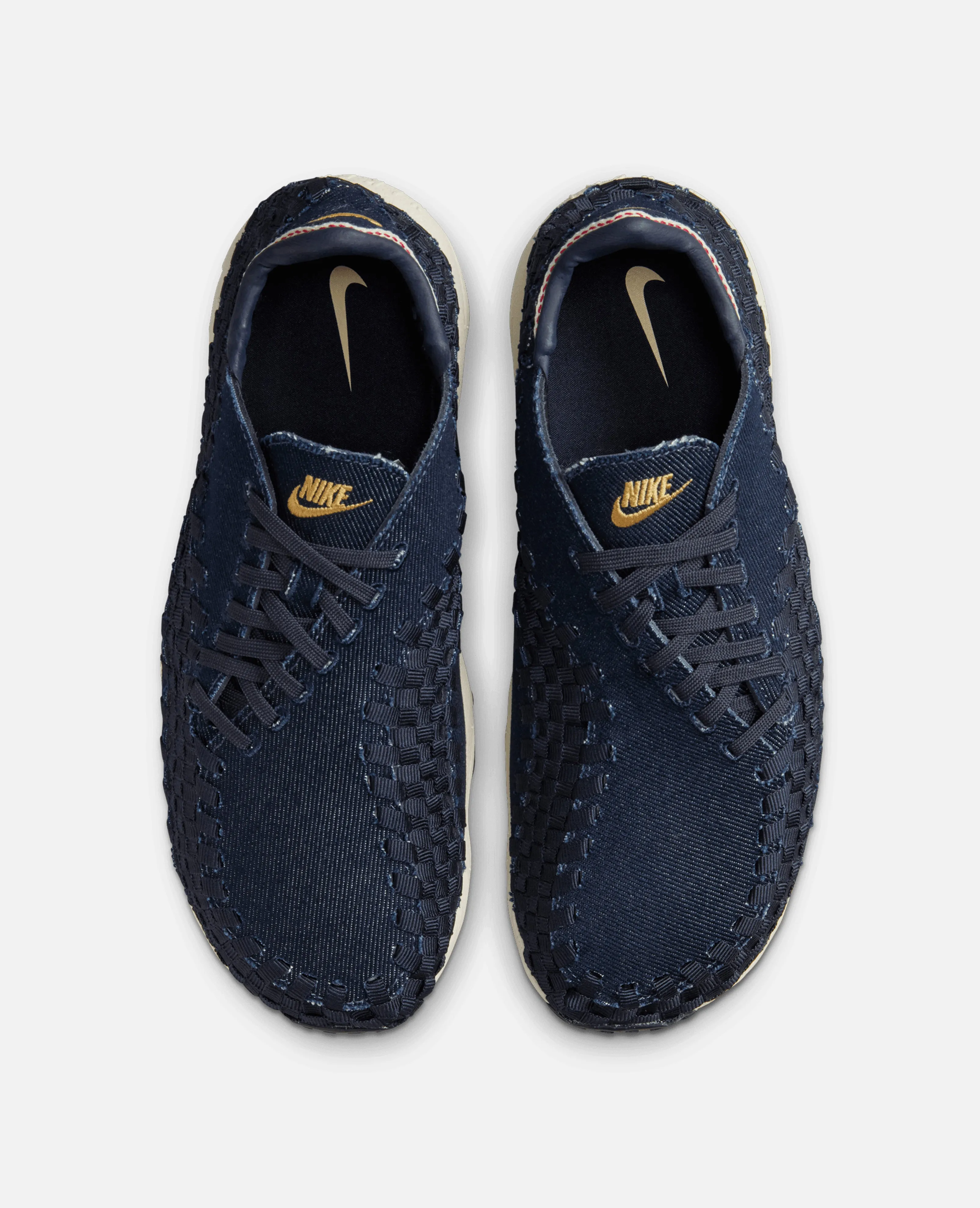 Nike WMNS Air Footscape Woven (Denim/Wheat Gold-Obsidian-Coconut Milk)