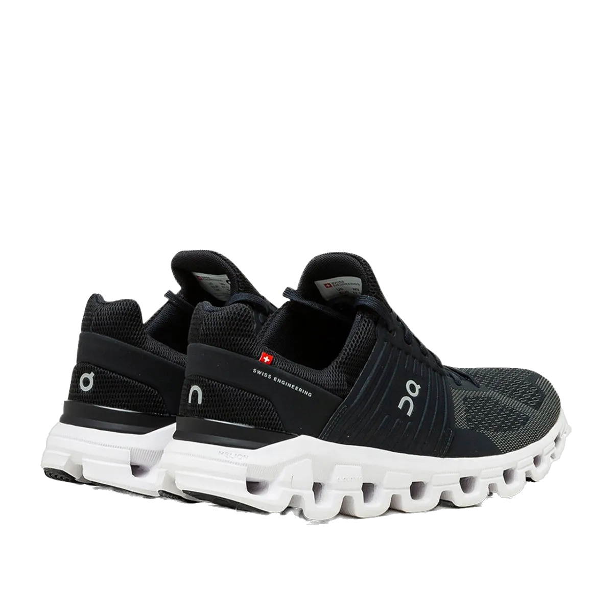 On Running Men's Cloudswift Shoes - Black / Rock / White