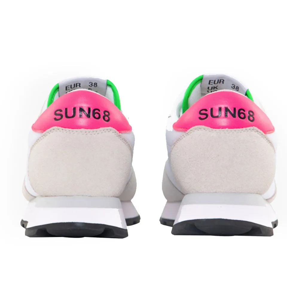 Scarpe Donna Sun68 Sneakers Ally Solid Nylon Bianco