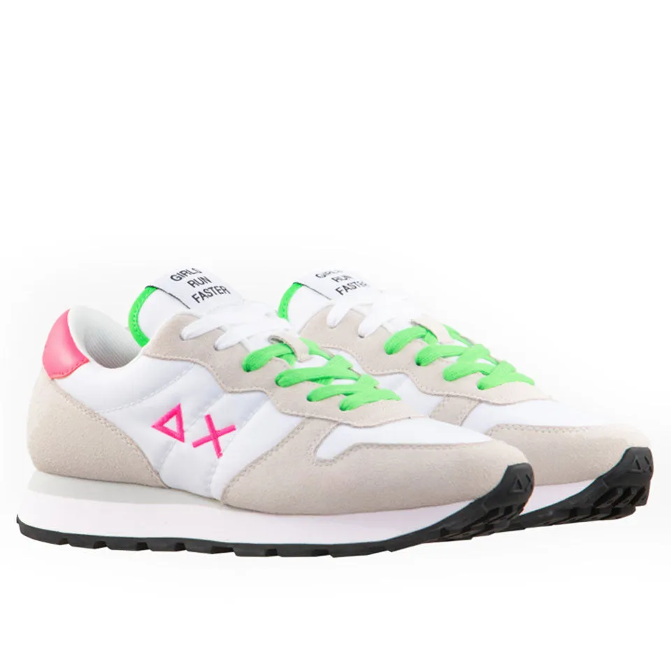 Scarpe Donna Sun68 Sneakers Ally Solid Nylon Bianco