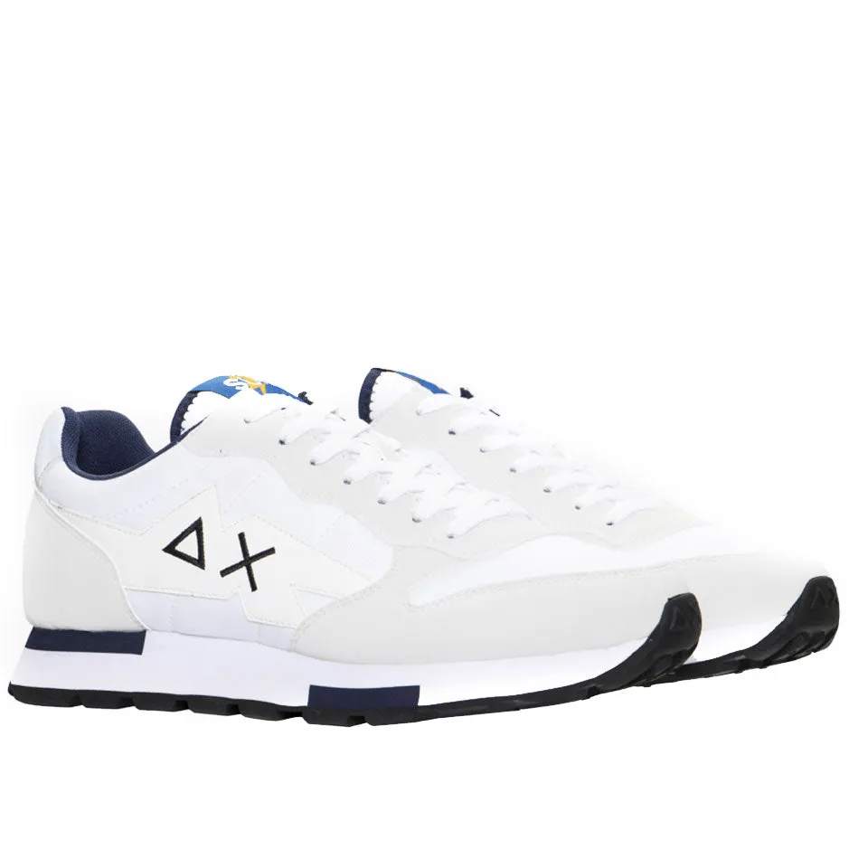 Scarpe Uomo Sun68 Sneakers Niki Solid colore Bianco