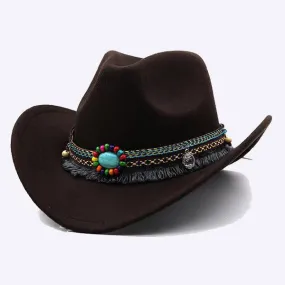 Solid Color Simple Woven Decorative Jazz Hat 31769377C