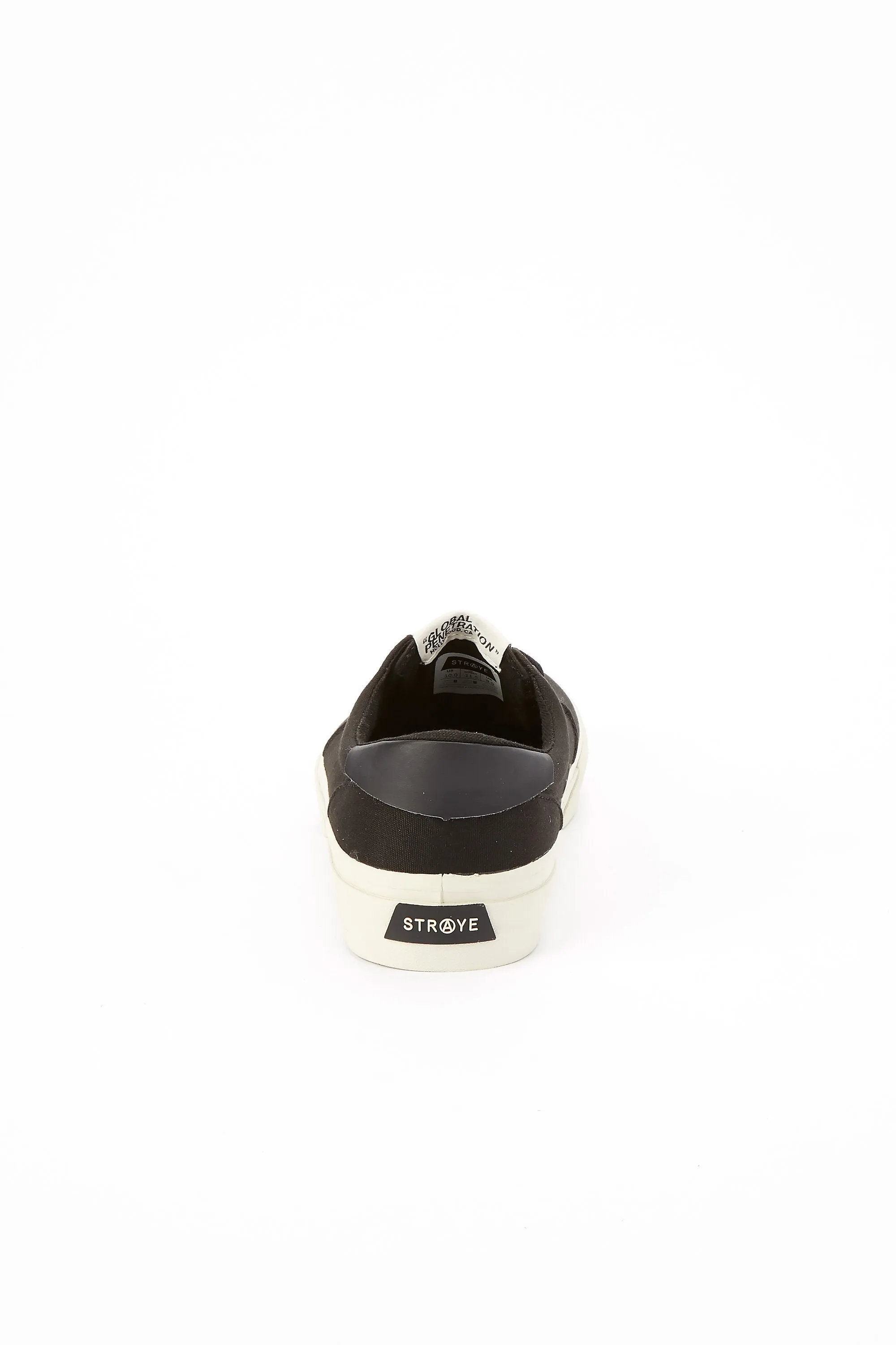 Straye Fairfax Black Bone Low Top Shoes
