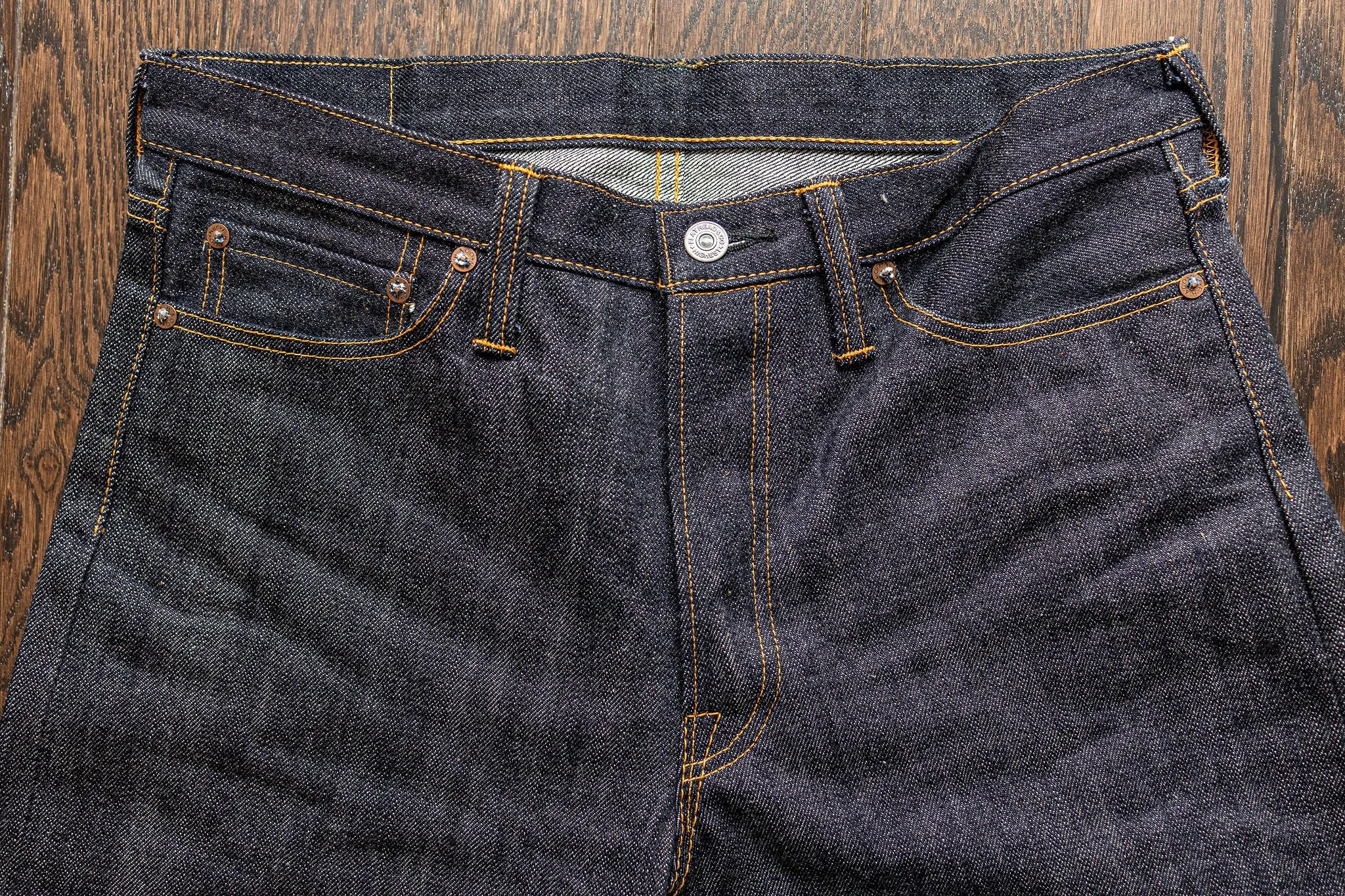 The Flat Head 3009 Slim Straight - 14.5oz Selvedge Denim (Unsanforized)