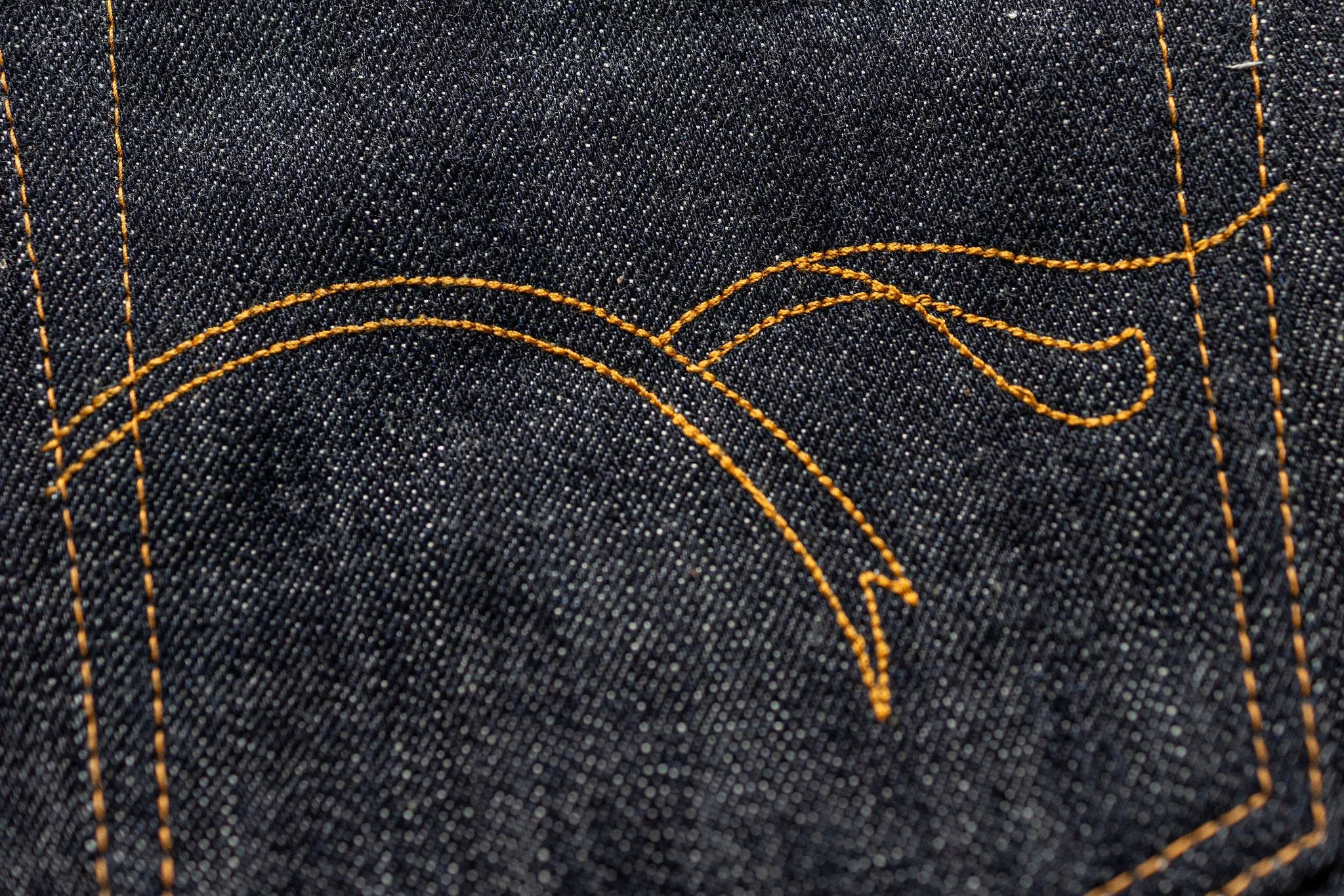 The Flat Head 3009 Slim Straight - 14.5oz Selvedge Denim (Unsanforized)