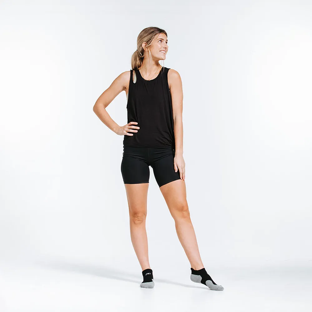 Trainer Low Tab, Black