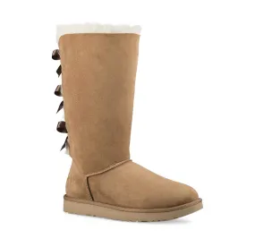 UGG Womens Bailey Bow Tall II Boots – Classic Chestnut Color (Model 1016434)