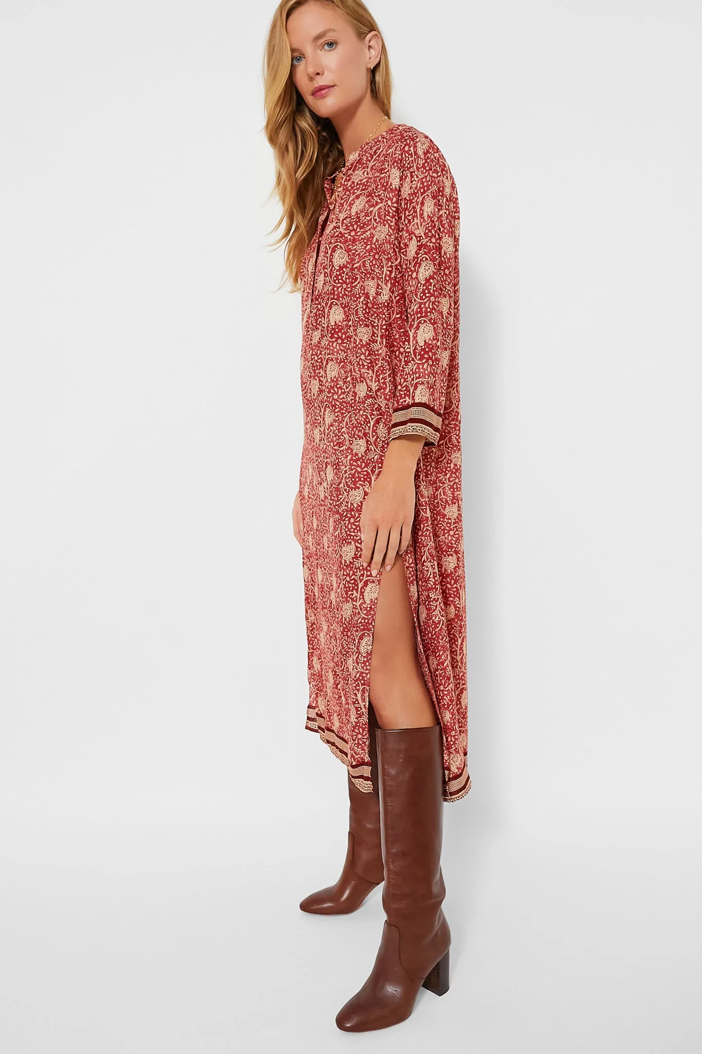 Water Lily Terracotta Isobel Dress