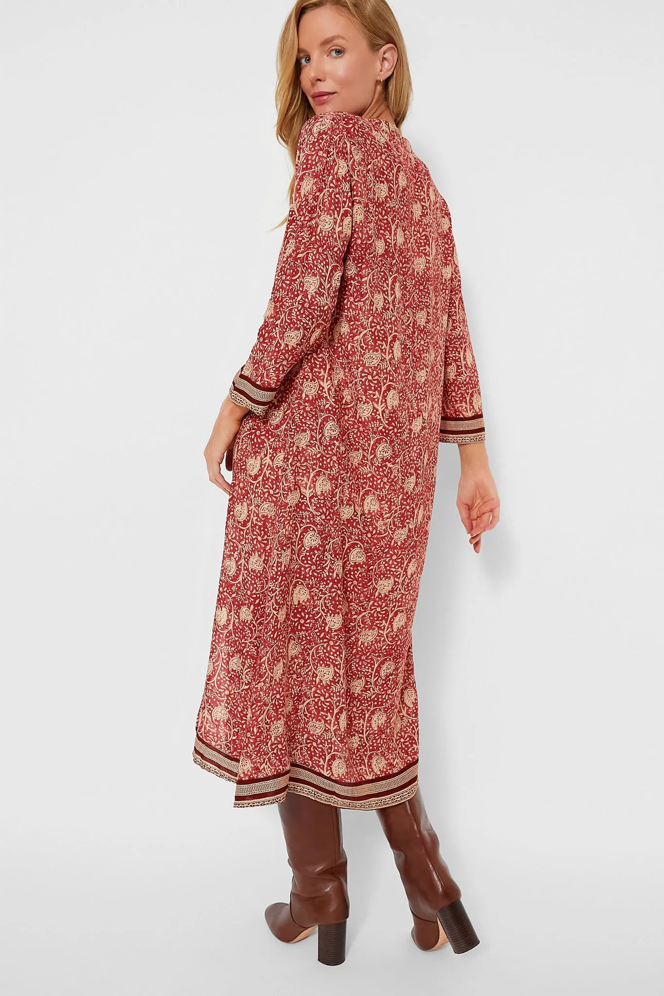 Water Lily Terracotta Isobel Dress