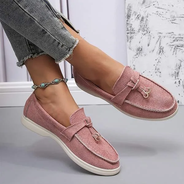 Women's Casual Slip-On Loafers with Flat Sole 70682361C