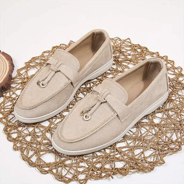 Women's Casual Slip-On Loafers with Flat Sole 70682361C