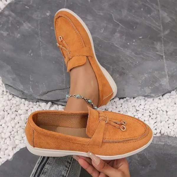 Women's Casual Slip-On Loafers with Flat Sole 70682361C